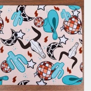 Mouse Pad Western Disco Themed Pad NWT